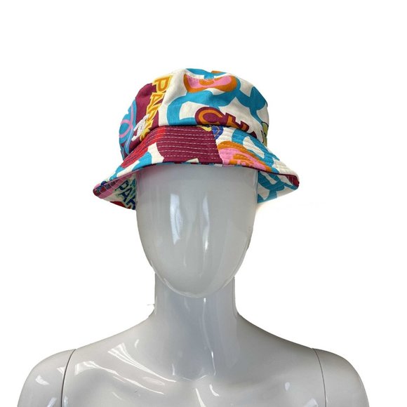 Chanel Street Style Wide-Brimmed Bucket 2023 Multi-Color Small Hat - Picture 3 of 8